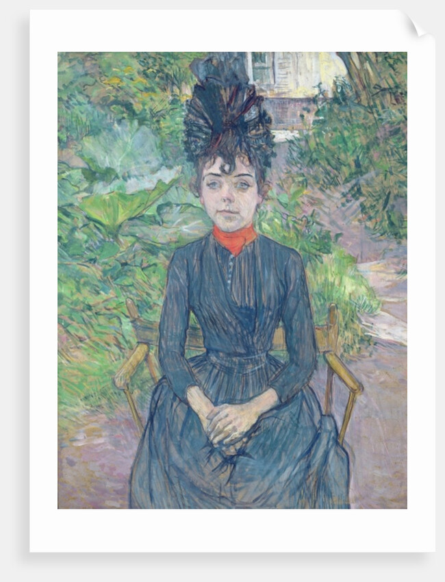 Justine Dieuhl, c.1891 by Henri de Toulouse-Lautrec