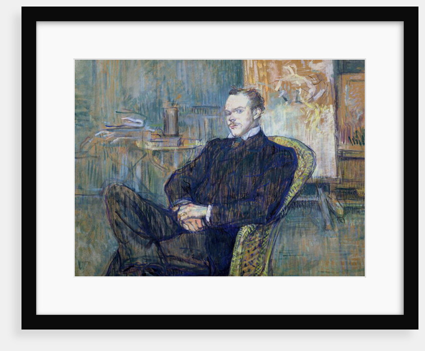 Paul Leclercq 1897 by Henri de Toulouse-Lautrec