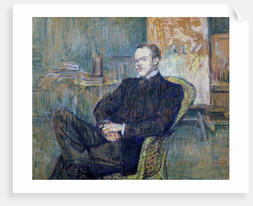 Paul Leclercq 1897 by Henri de Toulouse-Lautrec