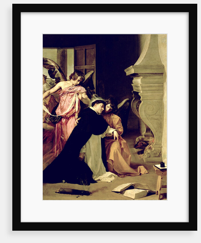 Temptation of St.Thomas Aquinas by Diego Rodriguez de Silva y Velazquez