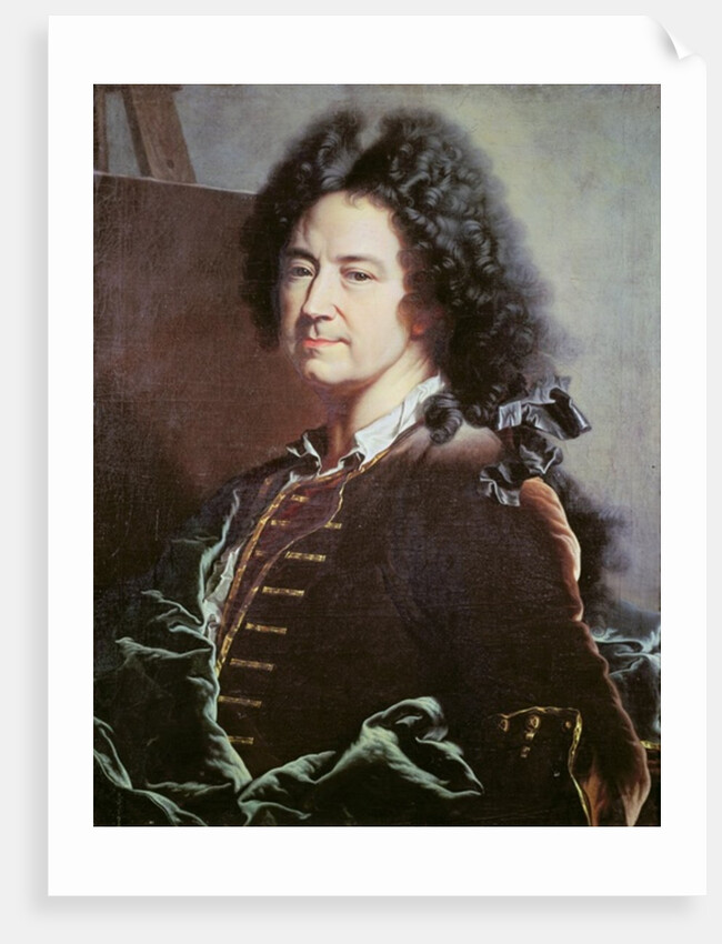 Self Portrait by Hyacinthe Francois Rigaud