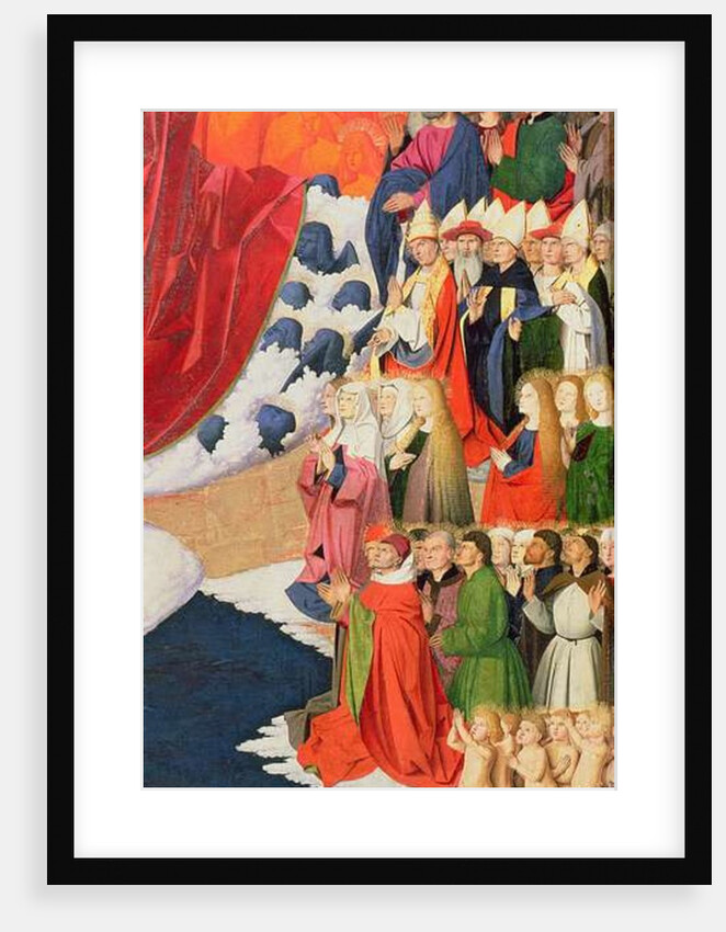 The Coronation of the Virgin, completed 1454 by Enguerrand Quarton
