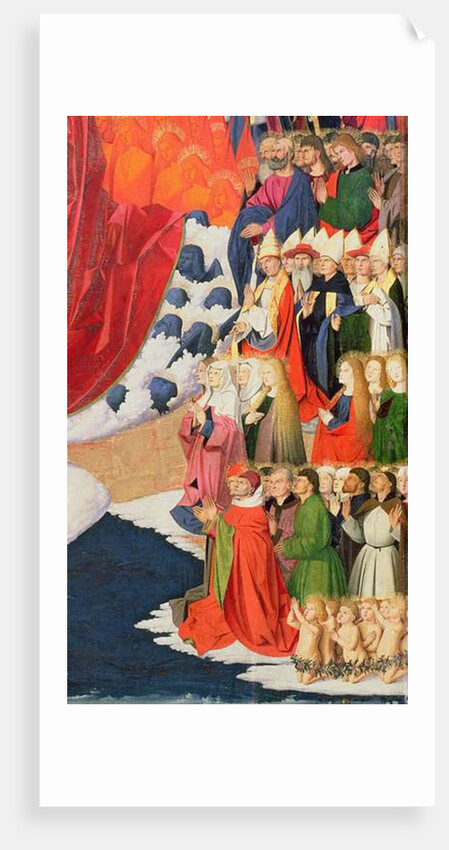 The Coronation of the Virgin, completed 1454 by Enguerrand Quarton