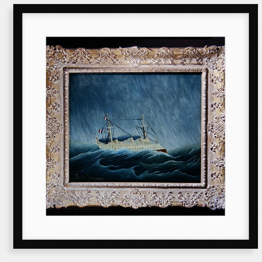 The storm-tossed vessel, c.1899 by Henri J.F. Rousseau