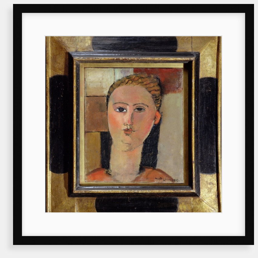 Girl with red hair, 1915 by Amedeo Modigliani