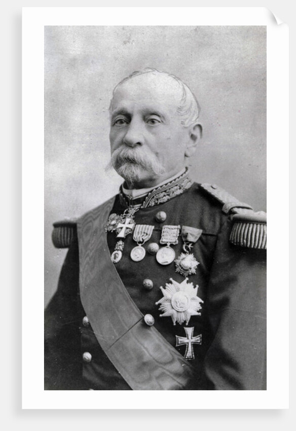 Portrait of Victor-Louis-François February by Eugene Pirou