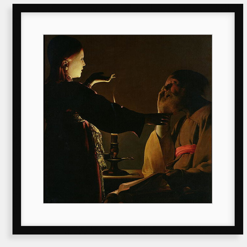 The Appearance of the Angel to St. Joseph by Georges de la Tour