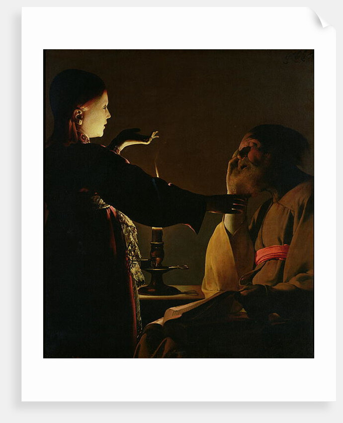 The Appearance of the Angel to St. Joseph by Georges de la Tour