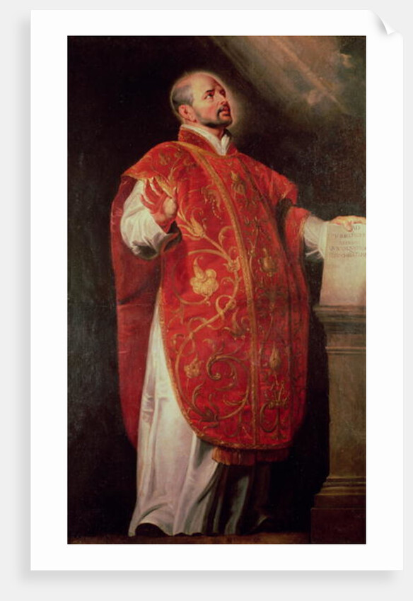 St. Ignatius of Loyola Founder of the Jesuits by Peter Paul Rubens