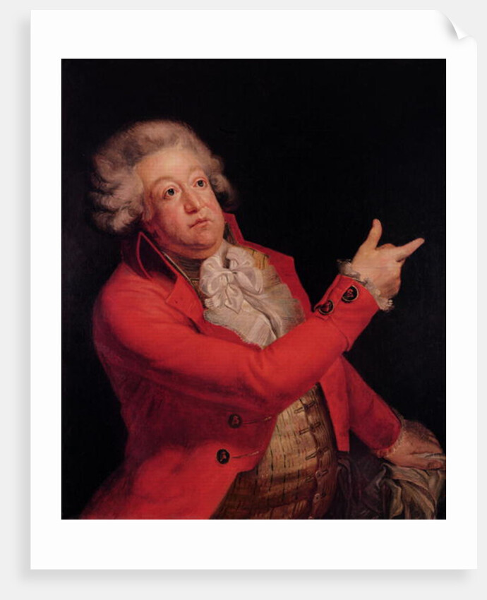 Honore Gabriel Riqueti Count of Mirabeau, c.1790 by Francois Louis Lonsing