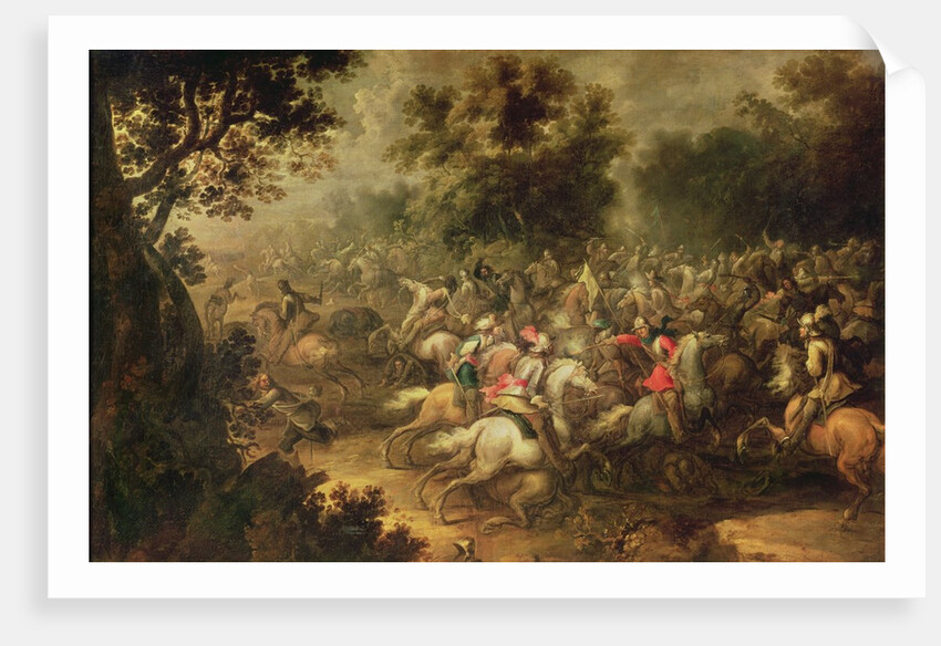 Battle of the cavalrymen by Jacques Courtois