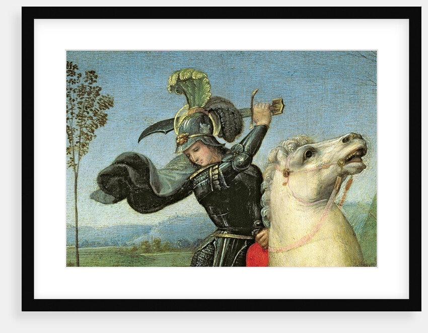 St. George Struggling with the Dragon, c.1503-05 by Raphael