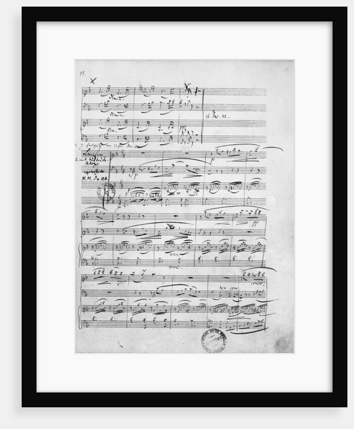 Ms.312, Phantasiestucke, Opus 88, for piano, violin and cello, 1842 by Robert Schumann