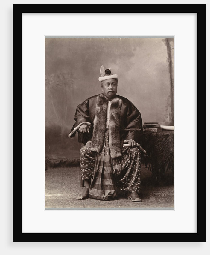 Burmese magistrate, late 19th century by English Photographer
