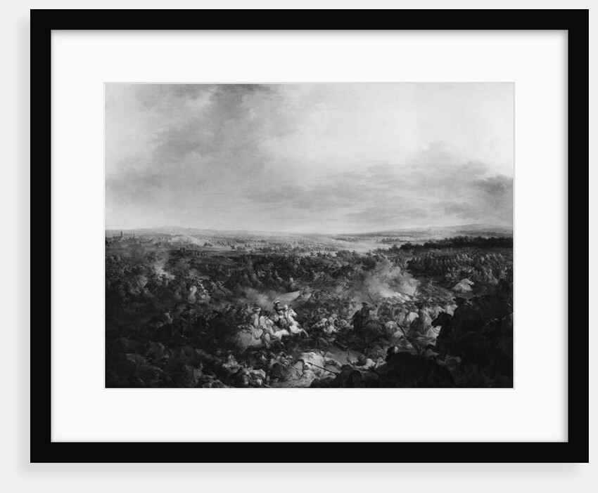 The First Day of the Battle of Fribourg, 3 August 1644 by Francesco Giuseppe Casanova