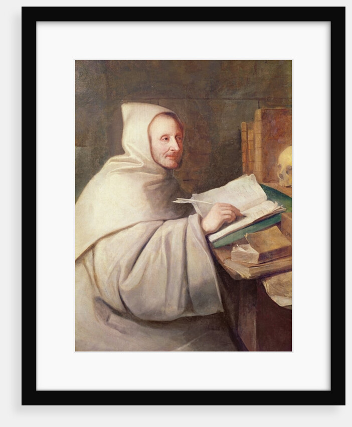 Abbot Armand-Jean le Bouthillier de Rance by Hyacinthe Francois Rigaud