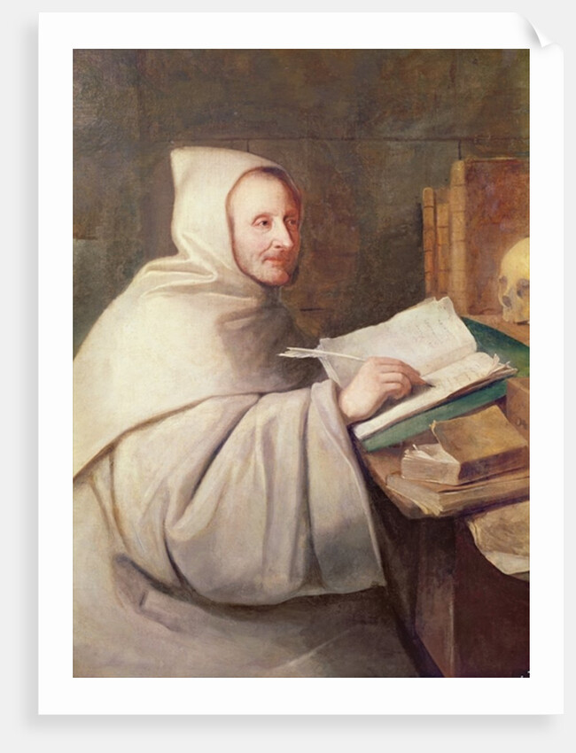 Abbot Armand-Jean le Bouthillier de Rance by Hyacinthe Francois Rigaud