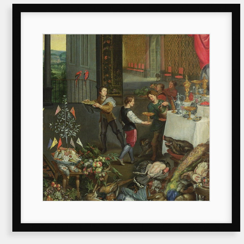Allegory of Taste by Jan the Elder Brueghel