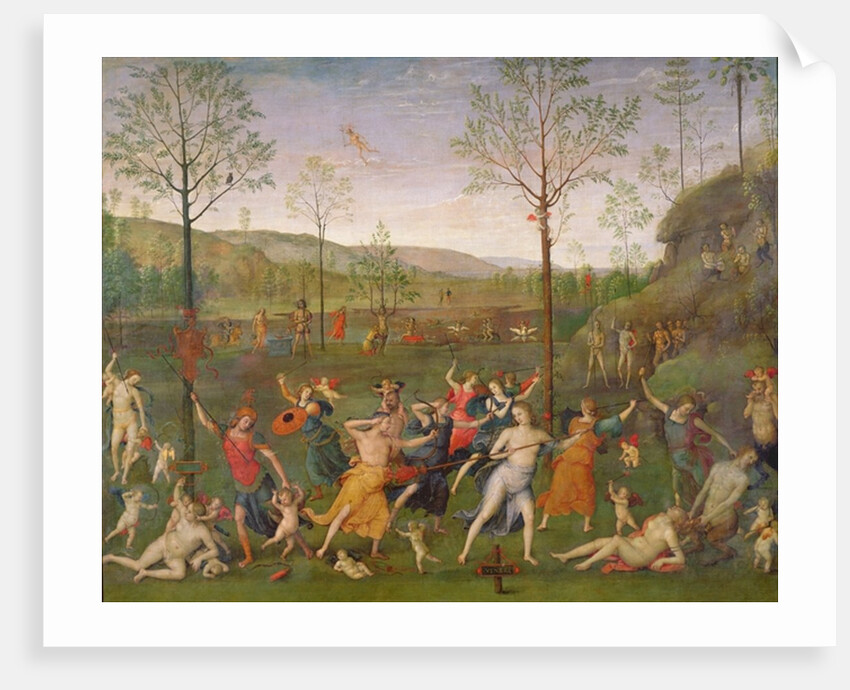 The Battle of Love and Chastity, after 1503 by Pietro Perugino