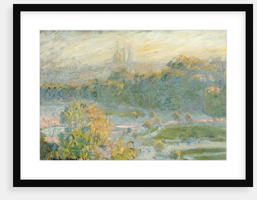 The Tuileries 1875 by Claude Monet