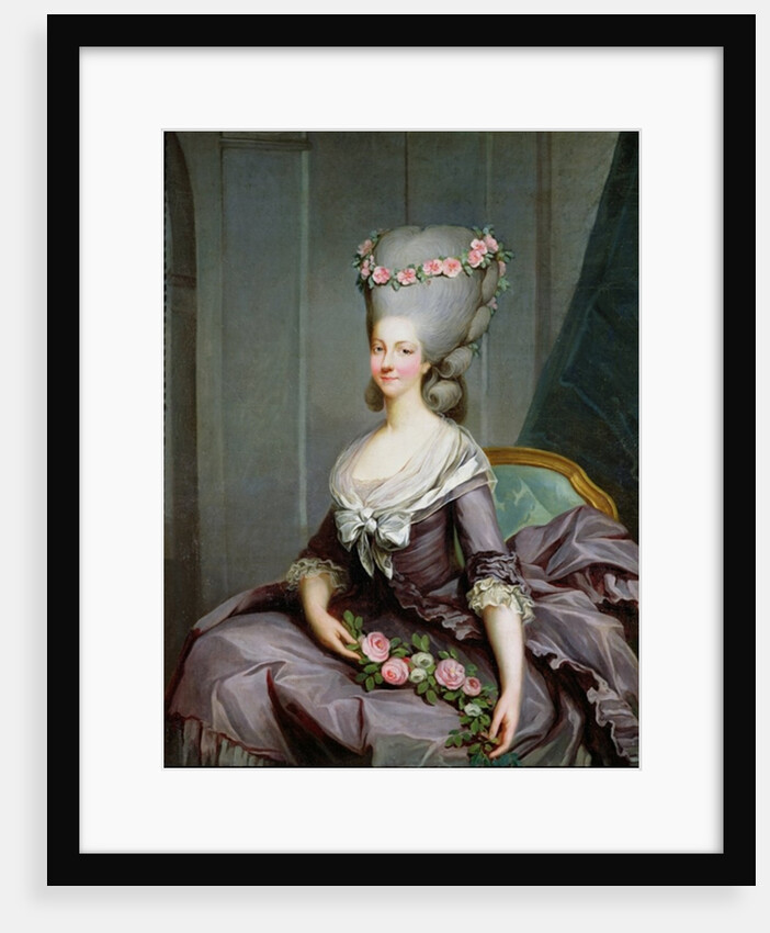 Marie-Therese de Savoie-Carignan Princess of Lamballe by Antoine Francois Callet