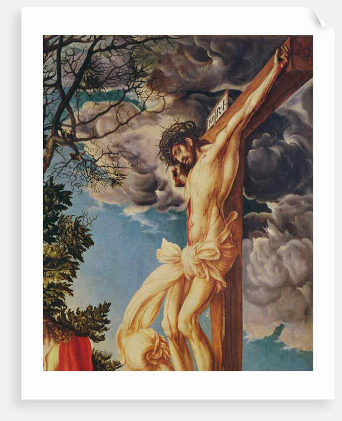 Detail of The Crucifixion, 1503 by Lucas the Elder Cranach