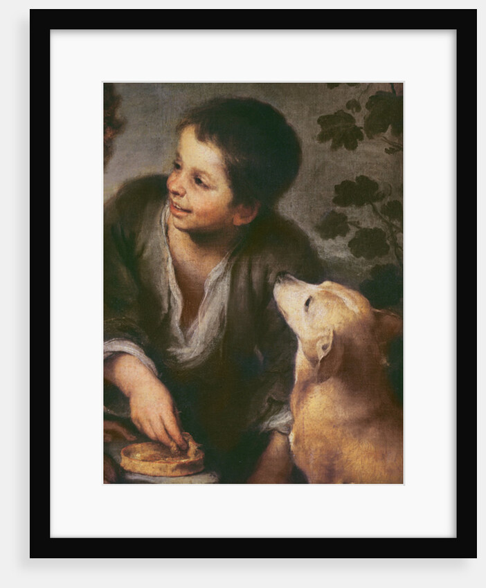 Detail of Children Eating a Pie, 1670-75 by Bartolome Esteban Murillo