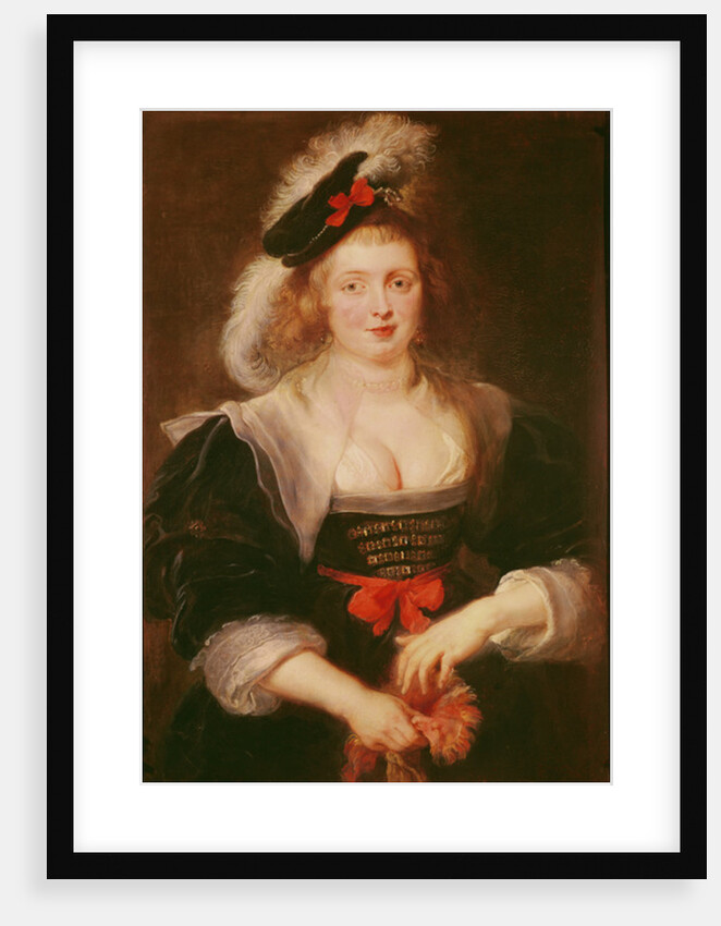 Portrait of Helene Fourment with gloves, c.1632 by Peter Paul Rubens
