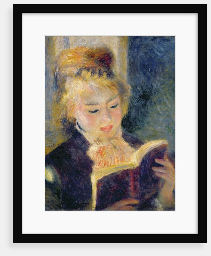 Girl Reading, 1874 by Pierre Auguste Renoir