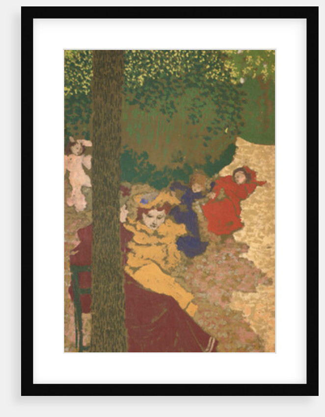 The Public Gardens: Young Girls Playing, 1894 by Edouard Vuillard
