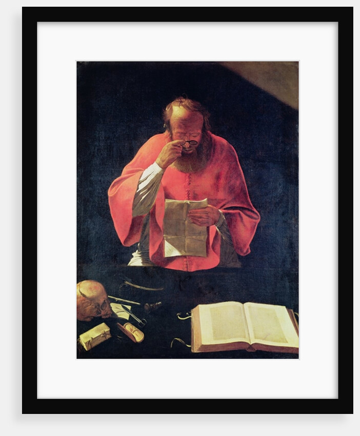 St.Jerome reading by Georges de la Tour