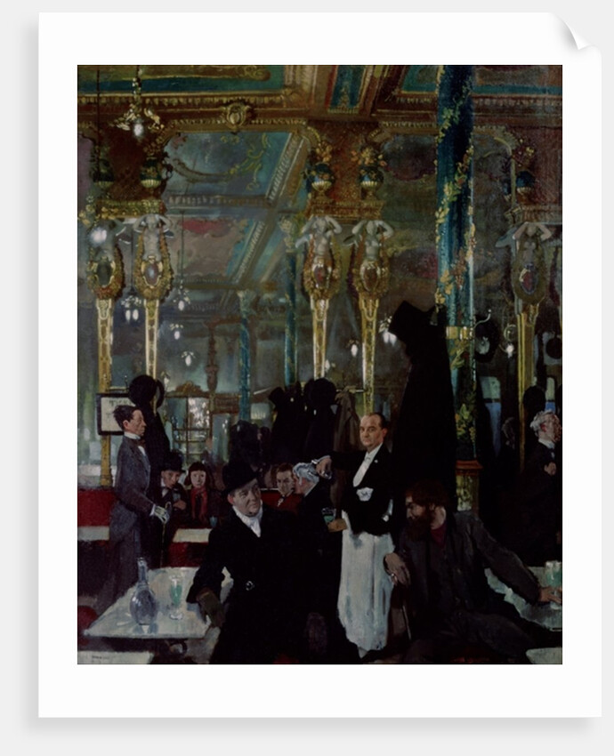 Cafe Royal, London, 1912 by William Orpen