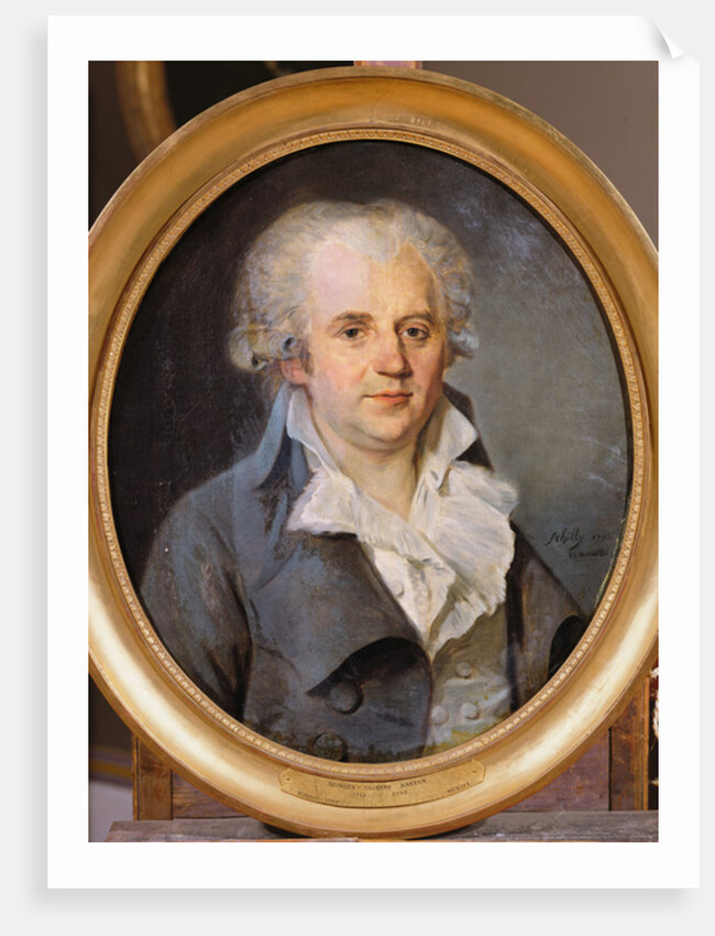 Georges-Jacques Danton, 1793 by L. L. Schilly