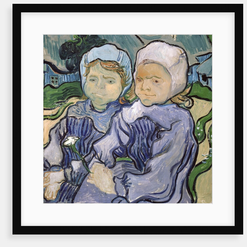 Two Little Girls, 1890 by Vincent van Gogh