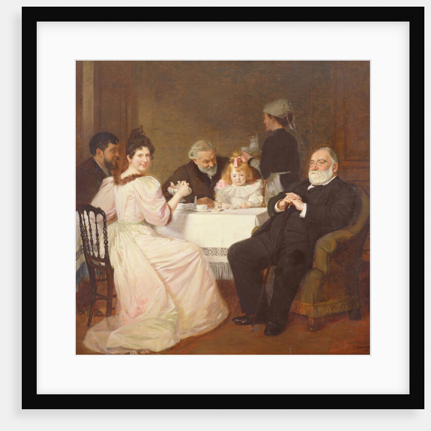 Family Reunion at the Home of Madame Adolphe Brisson, 1893 by Marcel Andre Baschet