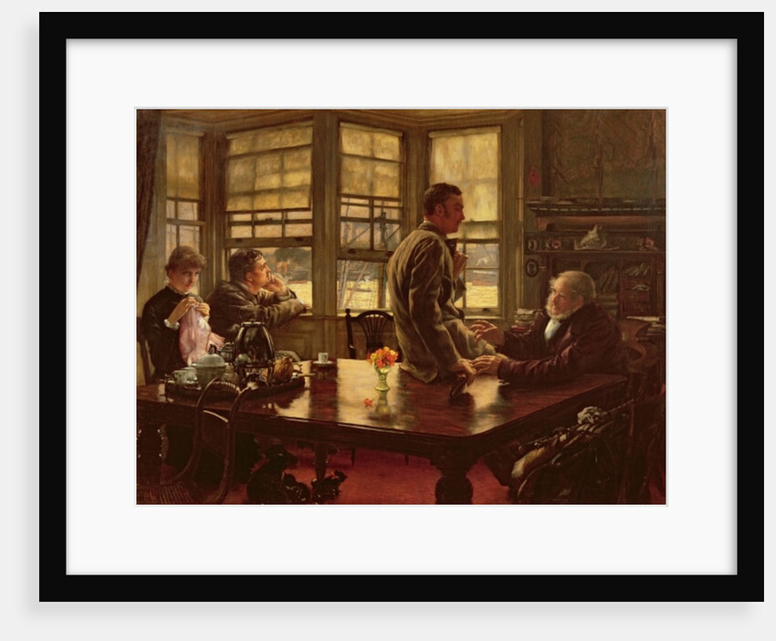 The Prodigal Son in Modern Life: The Departure, 1880 by James Jacques Joseph Tissot