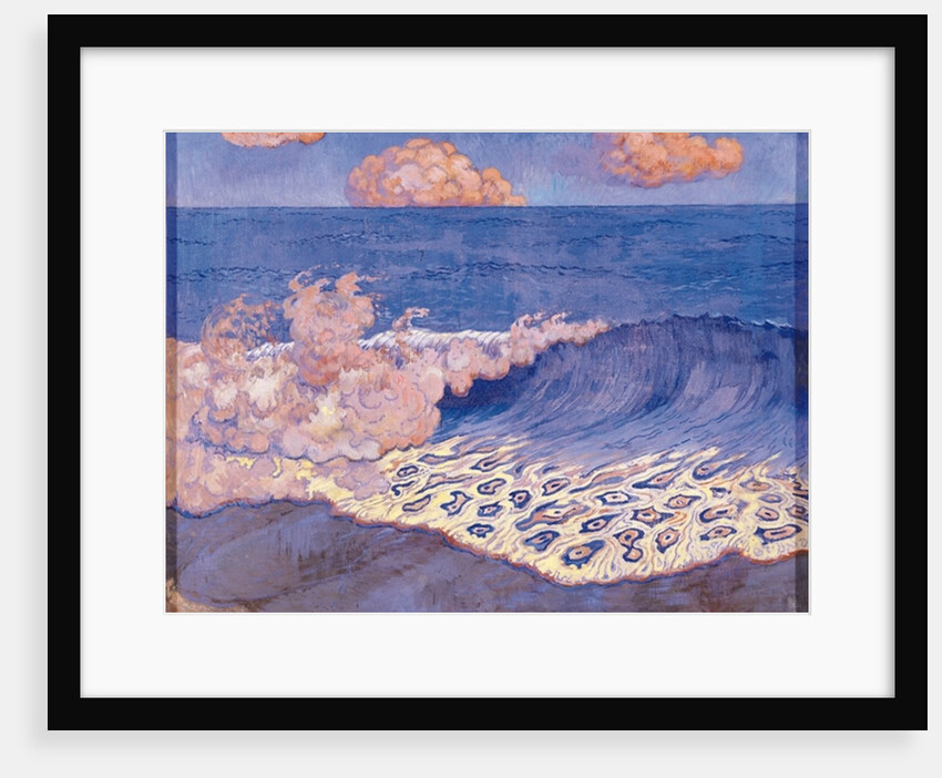 Blue seascape, Wave Effect, c.1893 by Georges Lacombe