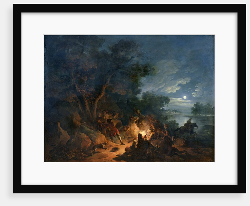 Attack by Robbers at Night, c.1770 by Philip James de Loutherbourg