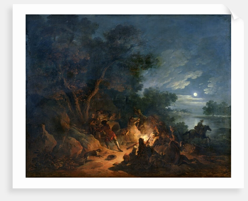 Attack by Robbers at Night, c.1770 by Philip James de Loutherbourg