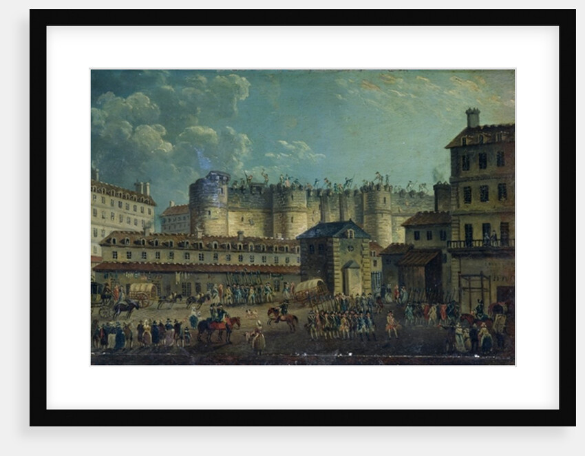 Demolition of the Bastille in 1789, c.1789 by Pierre-Antoine Demachy