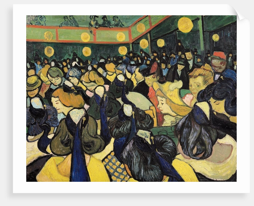 The Dance Hall at Arles, 1888 by Vincent van Gogh