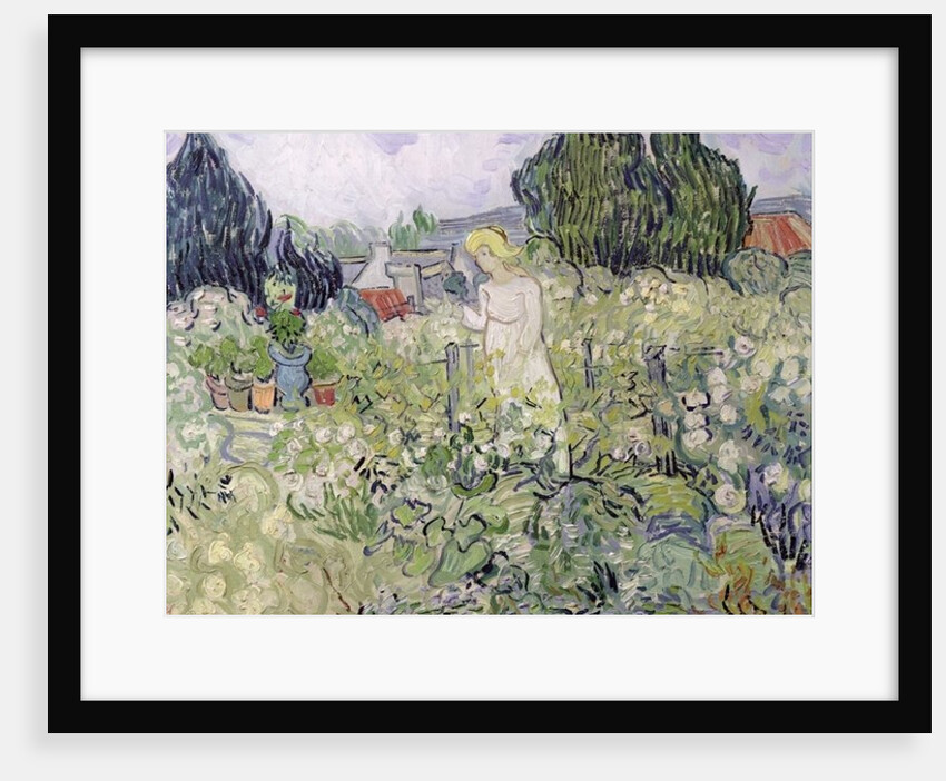 Mademoiselle Gachet in her garden at Auvers-sur-Oise, 1890 by Vincent van Gogh