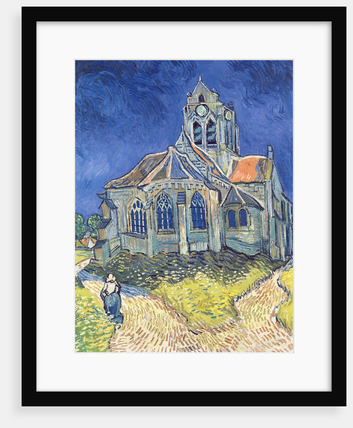 The Church at Auvers-sur-Oise by Vincent van Gogh