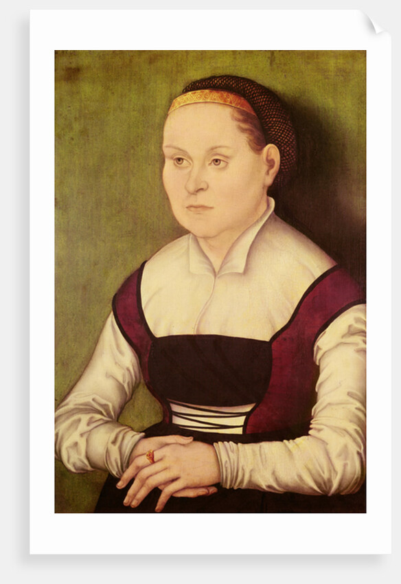 Portrait of a Woman by School German