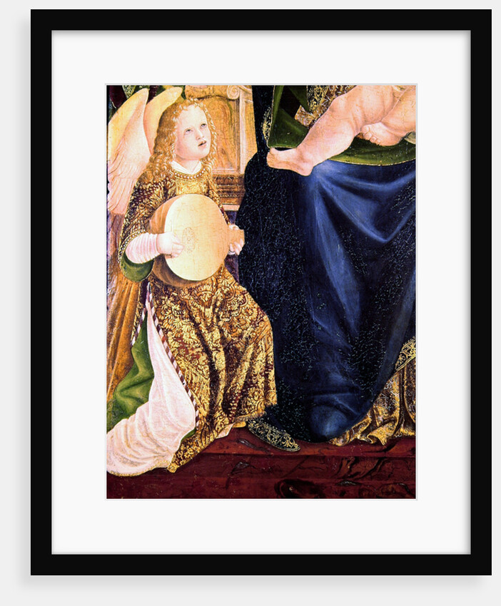 Madonna and Child with Angel Musicians by School Lombard
