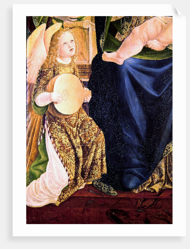 Madonna and Child with Angel Musicians by School Lombard