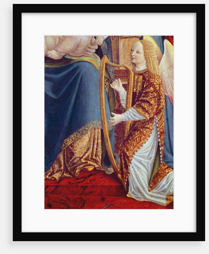 Madonna and Child with Angel Musicians by School Lombard