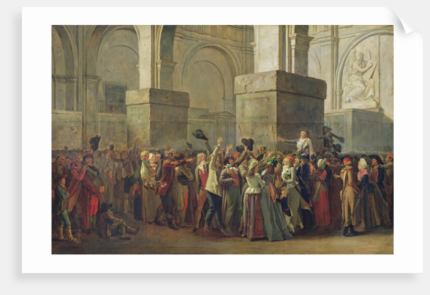 The Triumph of Marat by Louis Leopold Boilly