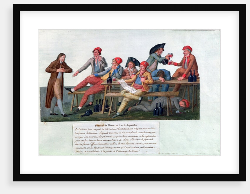 Prison Tribunal of 2 & 3 September, 1792 by Lesueur Brothers