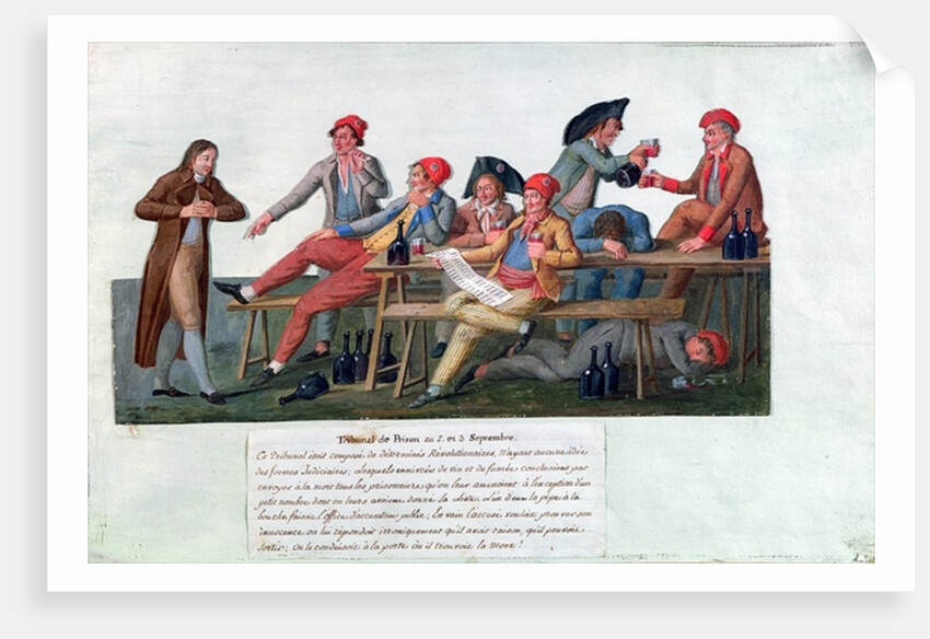 Prison Tribunal of 2 & 3 September, 1792 by Lesueur Brothers